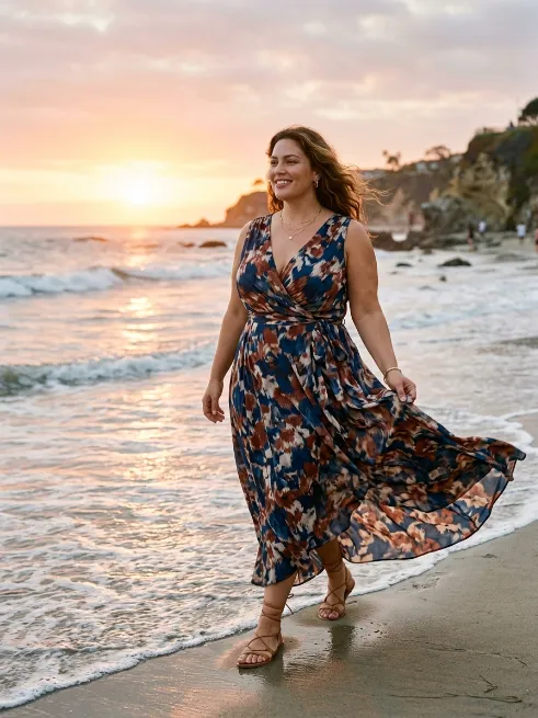 10. Maxi Dress for a Beach or Sunset Date