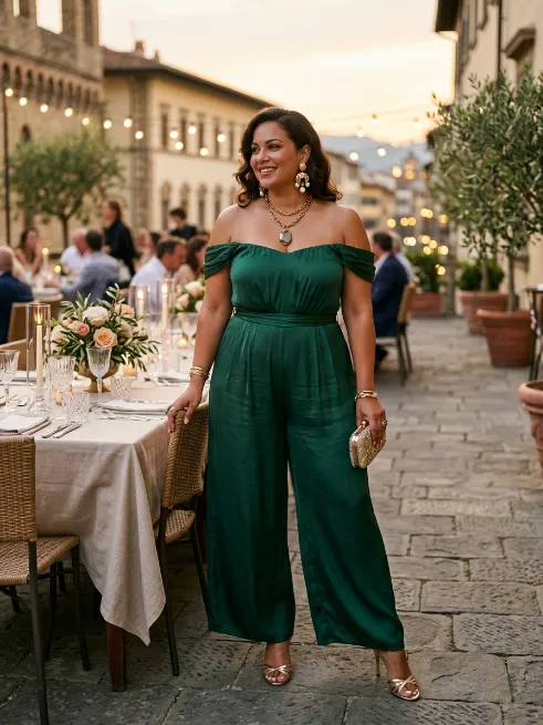 18. Off The Shoulder Jumpsuit