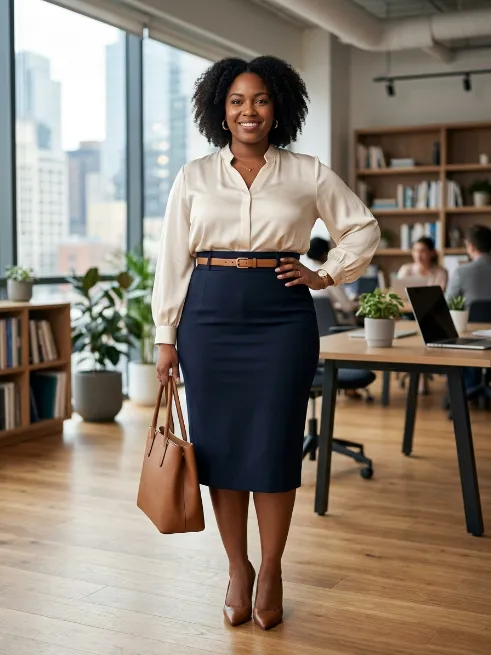 19. Corset Top With Wide Leg Trousers