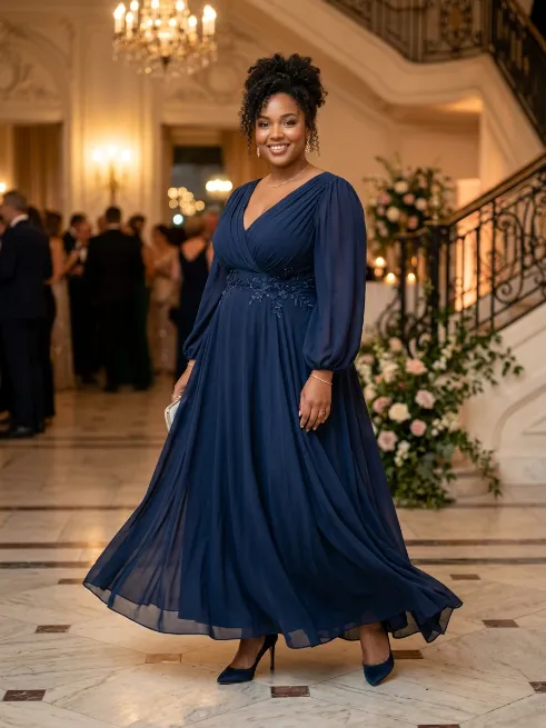 23. A Line Gown
