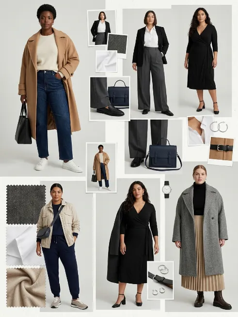 24 Plus Size Minimalist Outfit Ideas