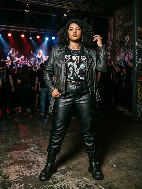 Bold And Edgy Concert Outfits