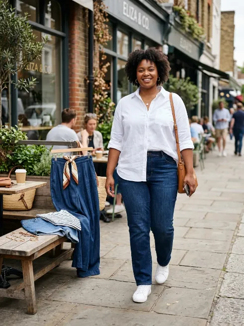 Casual White Shirt Outfit Ideas