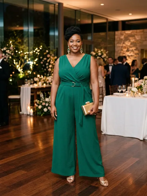 Chic Jumpsuits for Curvy Guests