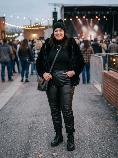 Cold Weather Concert Outfits