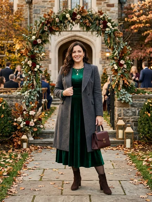 Cozy Chic Looks for Fall and Winter Weddings