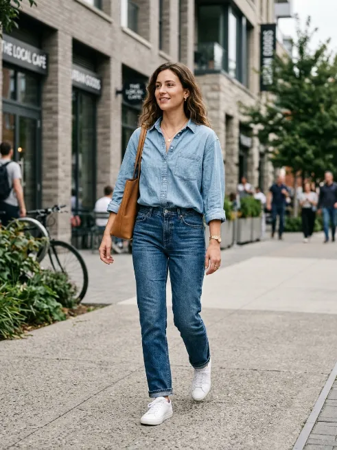 13. Denim on Denim