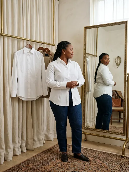 How To Choose The Right White Shirt For Your Body