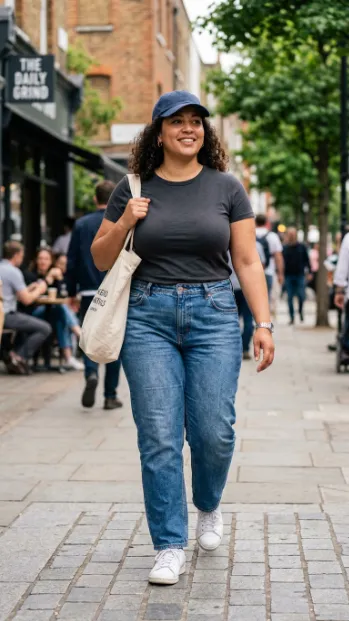 23. Jeans With Sneakers And A Baseball Cap