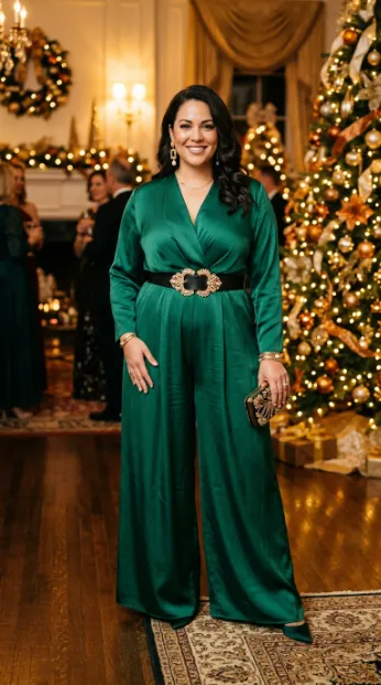 9. Jumpsuit with a Statement Belt