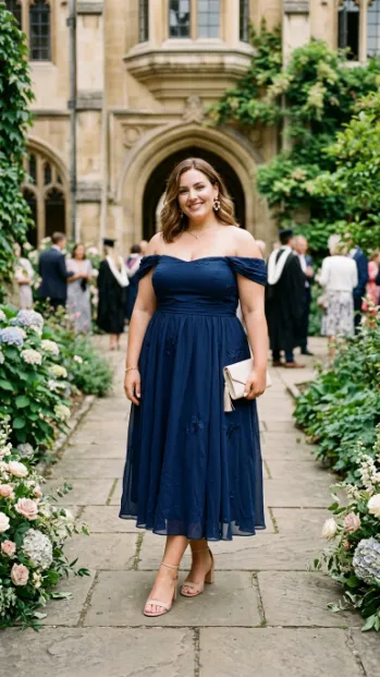 5. Off Shoulder Midi Dress