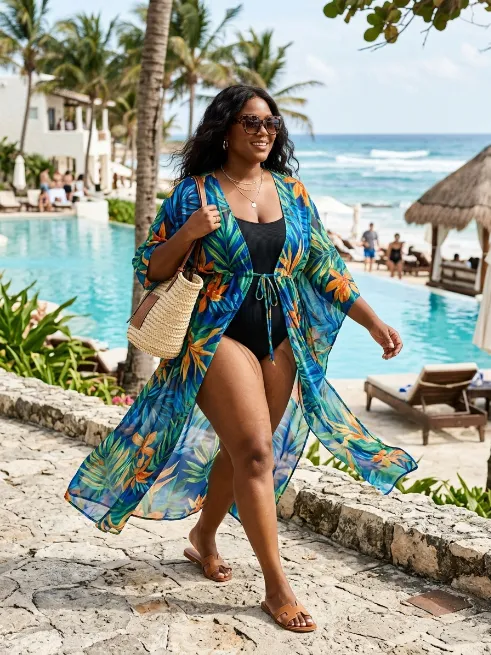 5. Sheer Kaftan
