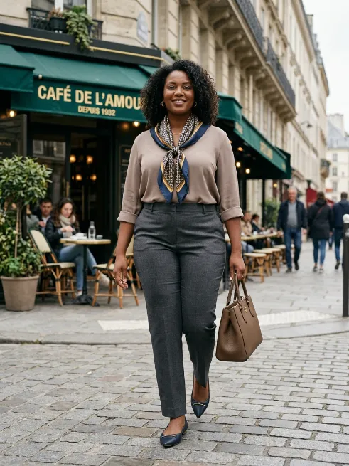 15. Silk Scarf as an Accessory