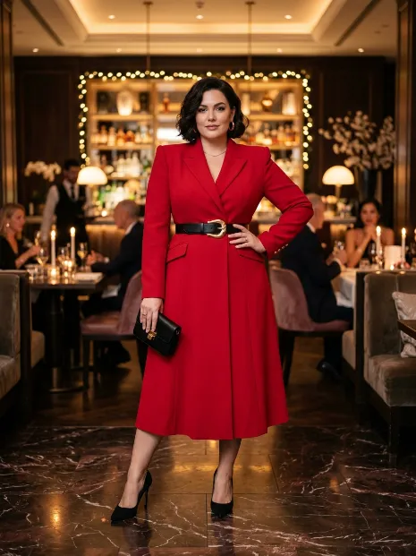 19. Tailored Blazer Dress