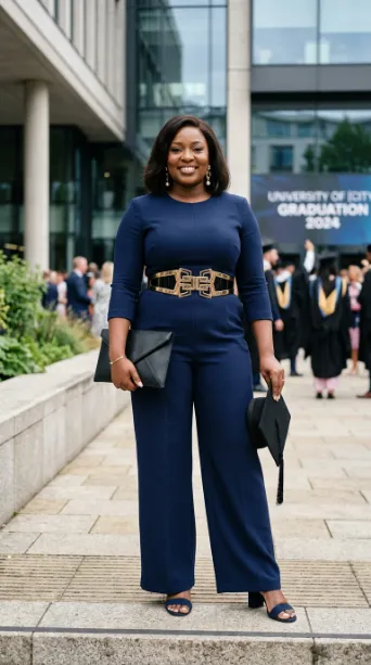 21. Tailored Jumpsuit with a Statement Belt