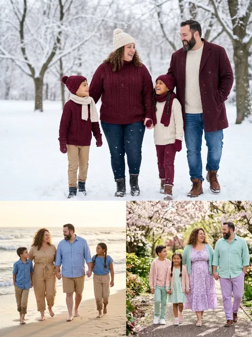 Seasonal and Location Based Looks