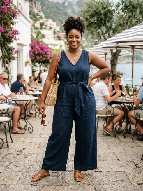 18. Jumpsuit for Easy Dressing