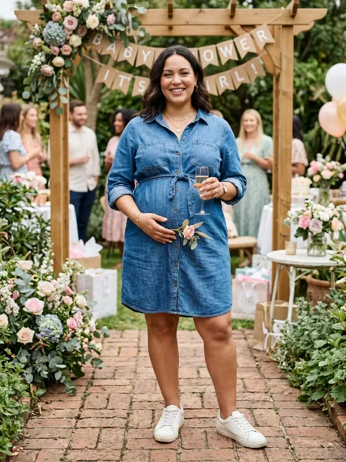 21. Denim Shirt Dress